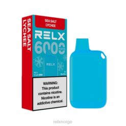 RELX Nikotin - RELX Crush Pocket 6000 isete havsalt litchi 4H88158