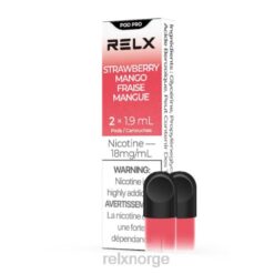 RELX Nikotin - RELX pod pro - 2 pods jordbær mango 4H883