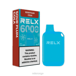 RELX Norge - RELX Crush Pocket 6000 isete syrlig plomme cola 4H88163