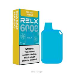RELX Norway - RELX Crush Pocket 6000 isete havsalt mango 4H88157
