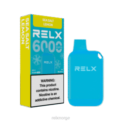 RELX Vape Amazon - RELX Crush Pocket 6000 isete havsalt sitron 4H88155