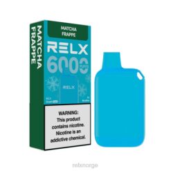 RELX Vape Disposable - RELX Crush Pocket 6000 isete matcha frappe 4H88161