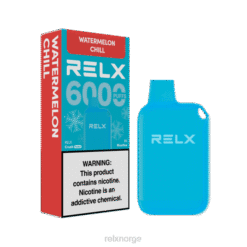 RELX Vape Disposable - RELX Crush Pocket 6000 isete vannmelon chill 4H88168
