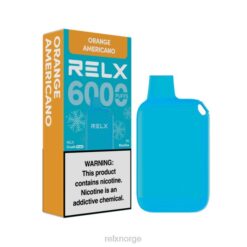 RELX Vape Price - RELX Crush Pocket 6000 isete oransje americano 4H88159