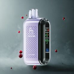 Fumot Tornado 20000 Puffs Norge Grossist – Kirsebær Lime – Dual mesh spole, 20ml, 850mAh, Smartskjerm