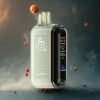 Fumot Tornado 20000 Puffs Norge grossist Engangs Vape Ferskenbær med 20ml E-væske, 850mAh Batteri, Smartskjerm & Luftstrømskontroll