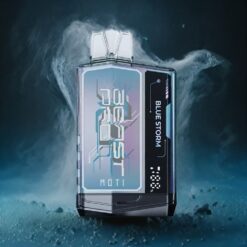 MOTI BEAST PRO 10000 Engangs Vape Blå Storm Norge grossist – 10000 puff, 50mg/mL, 18mL, 750mAh