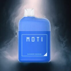 MOTI BOX 7000 Engangs Vape Blåbær Energi Norge Grossist – 7000 Puffs, 16mL, 650mAh, 50mg/mL