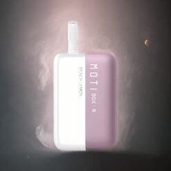 MOTI BOX R7000 Engangs Vape Fersken Sitron Norge Grossist – 7000 Puffs, 16mL, 400mAh (Ladbar)