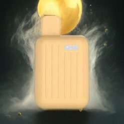 MOTI CASE 4000 Engangs Vape Fersken Sitron Norge grossist – Justerbar luftinntak, 4000 puff, 50mg/mL nikotin, 10mL e-væske