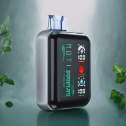 MOTI DUOPLUS-Metallic Paint 20000 Engangs Vape Miami Mynte Norge Grossist - Smart Max-Skjerm, 20K Puff, 11W/20W, 18mL, 650mAh