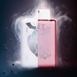 MOTI DUO 9000 Norge grossist Engangs Vape Kirsebær Blåbær – 9000 Puffs, 20mL, 5% Nikotin, Dobbel mesh spole