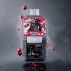 MOTI GO (PRO) 12000 Engangs Vape Cherry Kiss Norge Grossist – 16mL, 1000mAh, 12W/20W, 12000 Puffs