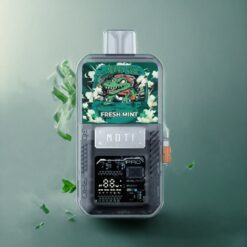MOTI GO (PRO) 12000 Engangs Vape Friskmynt – Norge Grossist – 16mL, 1000mAh, Type-C, 50mg/20mg
