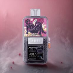 MOTI GO (PRO) 12000 Engangs Vape Pink Lemonade Norge Grossist – 16mL, 1000mAh, 12000 Puffs, 49.5 23.5 98.5mm