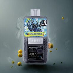 MOTI GO (PRO) 12000 Norge grossist Engangs Vape Bær-sitron – 16mL, 1000mAh, Type-C, 50mg/20mg