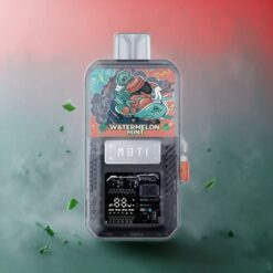 MOTI GO (PRO) 12000 Norge grossist Engangsvape Vannmelon Mynte 16mL 12000 Puffs 1000mAh Type-C