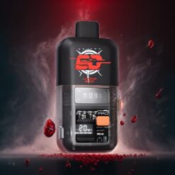 MOTI GO PRO-BATTERY 12000 Engangs Pod Crimson Burst (Rød Glød) Norge Grossist – 16mL, 12000 Puffs, 50mg/20mg, Smartskjerm, MTL/RDL