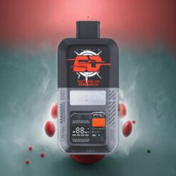 MOTI GO PRO-BATTERY 12000 Engangs Pod Norge grossist Vannmelon Tyggegummi 16mL 12000 Puffs 50mg/mL & 20mg/mL Smartskjerm