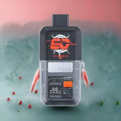 MOTI GO PRO-BATTERY 12000 Engangs Pod Vannmelon Is Norge Grossist – 16mL, 12000 Puffs, 50mg/mL, Smart Skjerm, Justerbar Luftstrøm