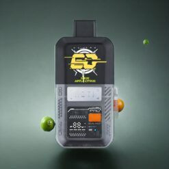 MOTI GO PRO-BATTERY 12000 Norge grossist Engangs Pod Sur Eple Sitrus 16mL 12000 Puffs 50mg/mL Smartskjerm