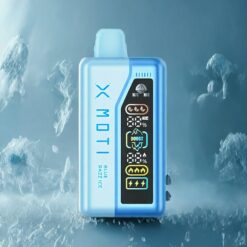 MOTI NICFLEX 40K Norge grossist Engangs Vape Blå Bringebær Is – 40K Puffs, 20mL, 0-60mg/mL, Type-C, 900mAh