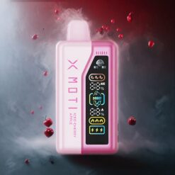 MOTI NICFLEX 40K Norge grossist Engangs Vape Isd Cherry Eple – 40K Puffs, 20mL, 0-60mg/mL, Type-C, 900mAh