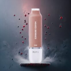 MOTI ONE 4000 Engangs Vape Norge Grossist – Blandede Bær (4000 puff, 10mL, 20mg/50mg)