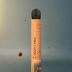MOTI PIIN C4000 Engangs Vape Grapefrukt Norge Grossist – 4000 Puff, 950mAh, 20/50mg/mL