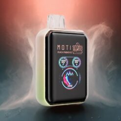 MOTI TRIPLUS 20K Norge grossist Engangs Vape Fersken Paradis 30mg/mL 18mL 650mAh
