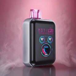 MOTI TRIPLUS METALLIC PAINT 20K Engangs Vape Rosa Sitronade Norge Grossist – Full-Skjerm, 20K Puffs, 18mL, 650mAh