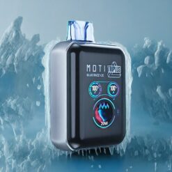 MOTI TRIPLUS METALLIC PAINT 20K Engangsvaper Blå Bringebær Is Norge Grossist – 18mL, 650mAh, 30mg/mL