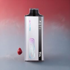 MOTI ULTRA PRO 8000 Norge grossist Engangs Vape Jordbær Iskrem – 8000 puffs, 14mL, 20mg/mL