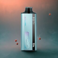 MOTI ULTRA PRO 8000 Norge grossist Engangsvaper Sur Eple Fersken – 8000 puff, 14mL, 20mg/mL