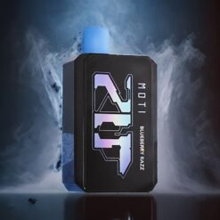 MOTI ZIP 7000 Engangsvaper Blåbær Bringebær Norge grossist – 7000 Puff, 2000mAh, 16mL, 20mg/mL, mesh spole