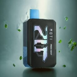 MOTI ZIP 7000 Engangsvaper Frisk Mynte Norge Grossist – 7000 Puffs, 2000mAh, 16mL, 20mg/mL
