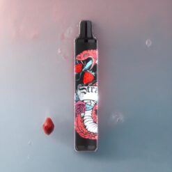 SMOK MINIONE 1600 Puffs Engangs Vape Jordbær Is 4.5ml 800mAh Norge grossist