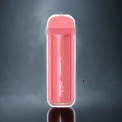SMOK NORD BAR 4000 Puffs Engangs Vape Jordbær Is 8.5ml 600mah Norge grossist