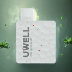 UWELL DK5000 Pod-system Norge grossist Ananas Mynte (1.0 ohm Nettspiral, 50 mg, 10 ml, 5000 puffs, 600 mAh, Type-C)