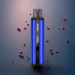 UWELL DP6000 Pod-system Blåbær Granateple Norge grossist – 1.2 ohm Nettspiral, 1600 mAh, 13 ml, 6000 puffs