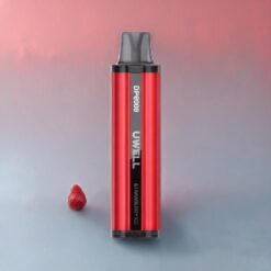 UWELL DP6000 Pod-system Jordbær Is Norge grossist – 1.2 ohm Nettspiral, 1600 mAh, 13 ml, 6000 puffs