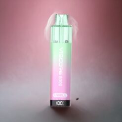 UWELL VISCORE 8000 Pod-system Norge grossist – 8000 puffs, 1900 mAh, 2 ml + 10 ml, 0,8 ohm, Type-C – Rosa sitronbrus
