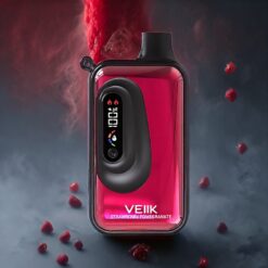 VEIIK SPACE VKK 20000 Puffs Engangsvape Jordbær/Granate Norge grossist – Type-C, 650mAh, LCD-skjerm, BOOST MODE