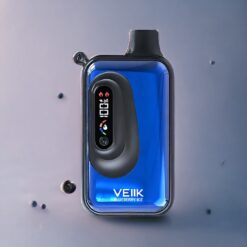 VEIIK SPACE VKK 20000 Puffs Engangsvaper Blåbæris Norge Grossist – Type-C, 650mAh, LCD, Dual Mesh 0.5/1.0 Ohm