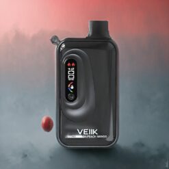 VEIIK SPACE VKK 20000 Puffs Engangsvaper Vannmelon Fersken Norge grossist – 0.5/1.0 Ohm Dual Mesh, LCD, Type-C, 650mAh