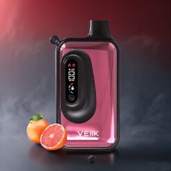 VEIIK SPACE VKK 20000 Puffs Norge grossist Engangs Vape Ruby Grapefrukt, 650mAh Type-C, LCD-skjerm, Boost Mode