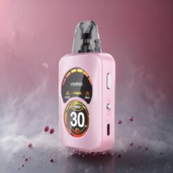 VOOPOO Argus A Vape Kit Crystal Pink (Rosa Krystall) Norge Grossist – 1100mAh, 5W-30W, 3ml Top Fill, 0.4/0.7 Ohm