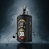VOOPOO Argus A Vape Kit Fantomsvart Norge grossist med 1100mAh batteri, 5W-30W, 3ml topfyll, 0.4/0.7 Ohm