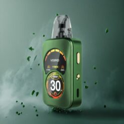 VOOPOO Argus A Vape Kit Racing Green (Rasering Grønn) Norge Grossist – 1100mAh, Type-C, 5W-30W, 3ml, 0.4/0.7 Ohm
