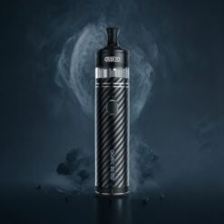 VOOPOO Doric 60 Pro Vape Kit Karbonfiber Svart Norge Grossist – 2500 mAh, 5ml, Type-C, 5-60W